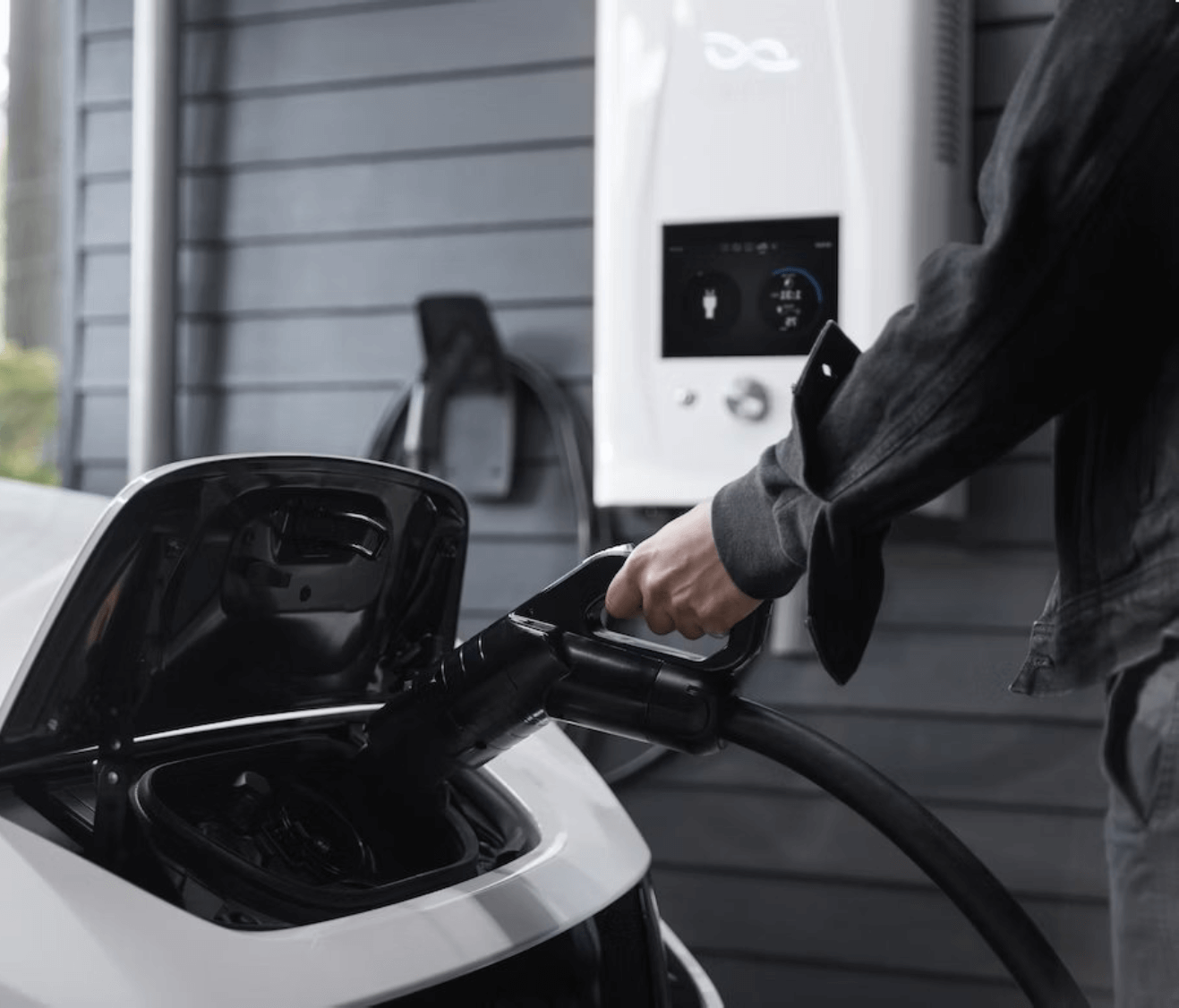 EV charging station in Orange County